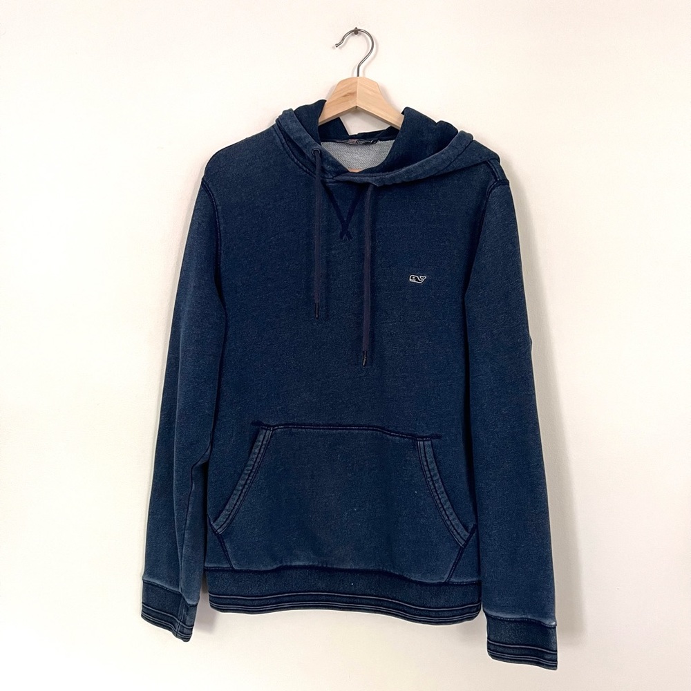 VINEYARD VINES Men Sz Small Blue Hoodie Sweatshirt